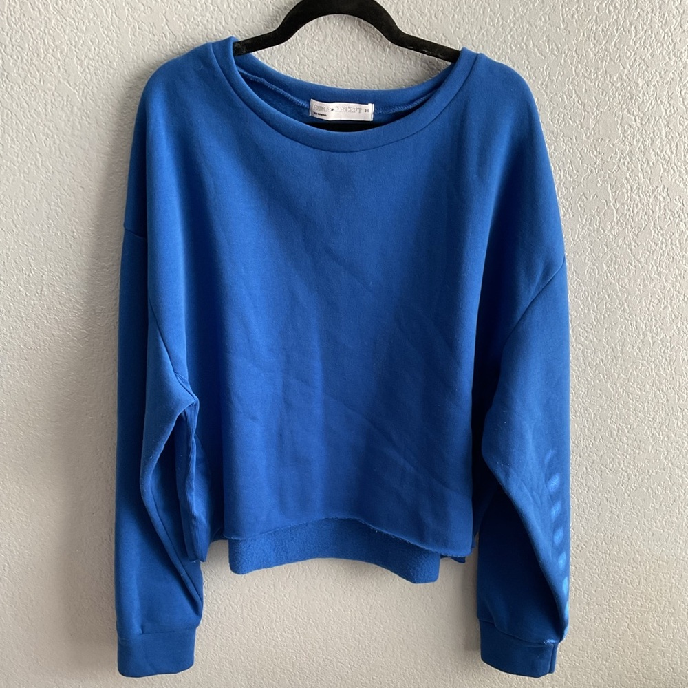 Blue Crewneck Sweatshirt
